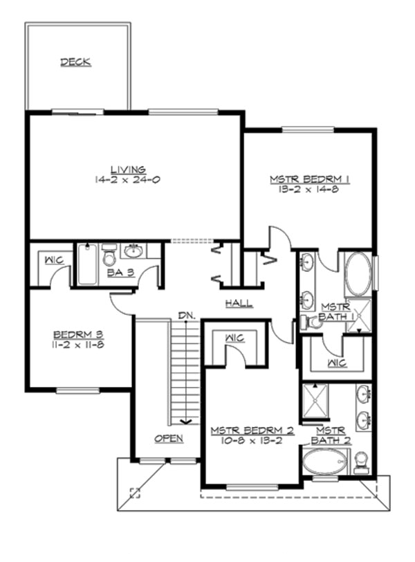 Upper Floor Plan