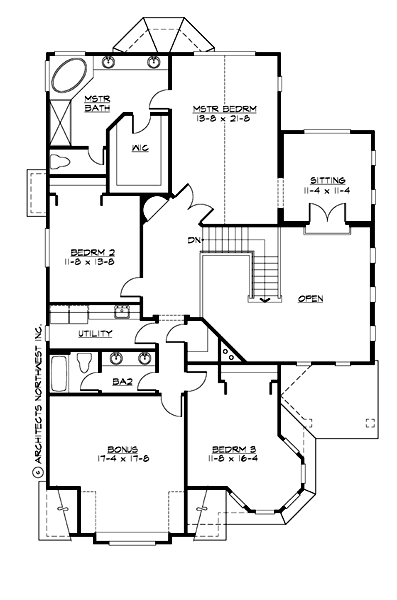 Upper Floor Plan