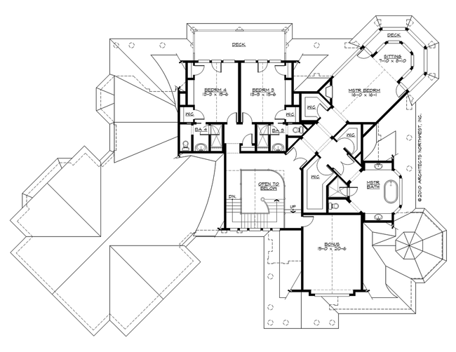 Upper Floor Plan