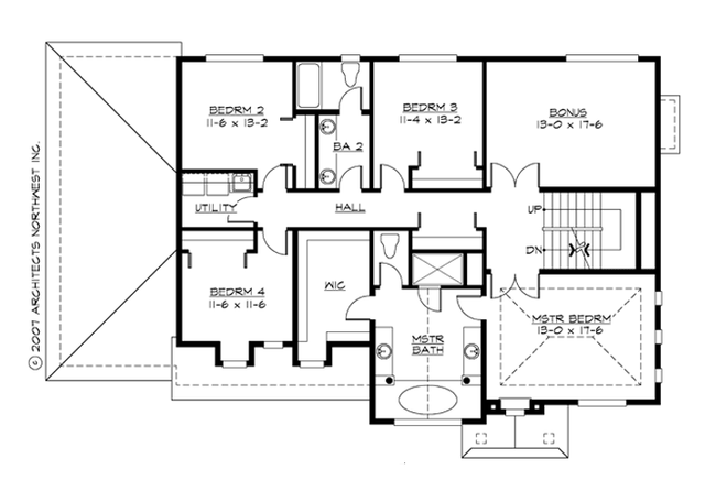 Upper Floor Plan