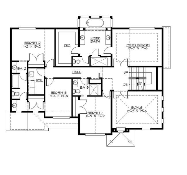 Upper Floor Plan