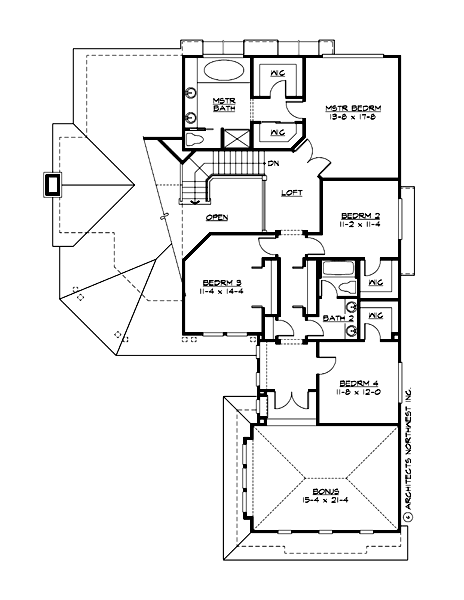 Upper Floor Plan