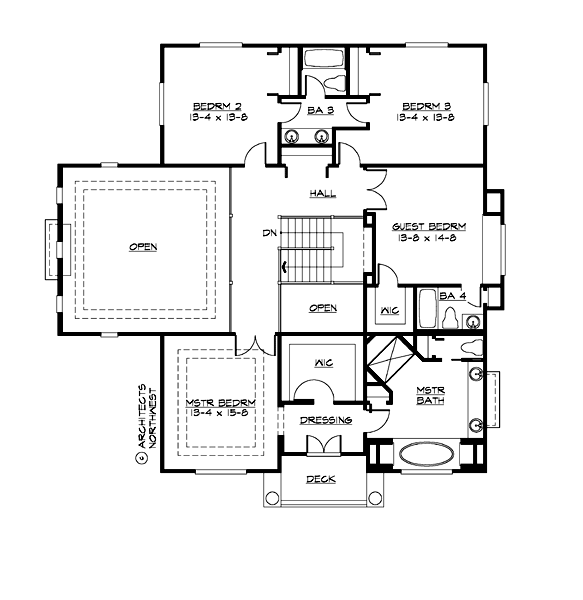 Upper Floor Plan