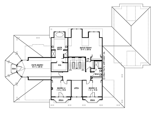 Upper Floor Plan