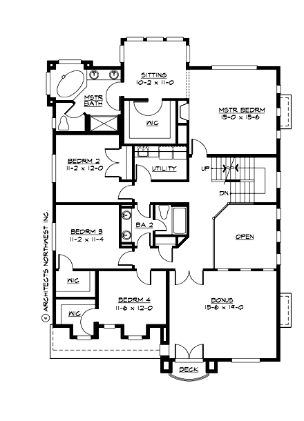 Upper Floor Plan