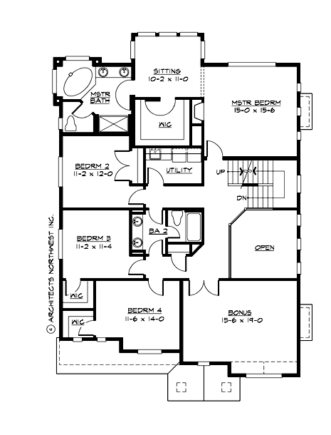 Upper Floor Plan