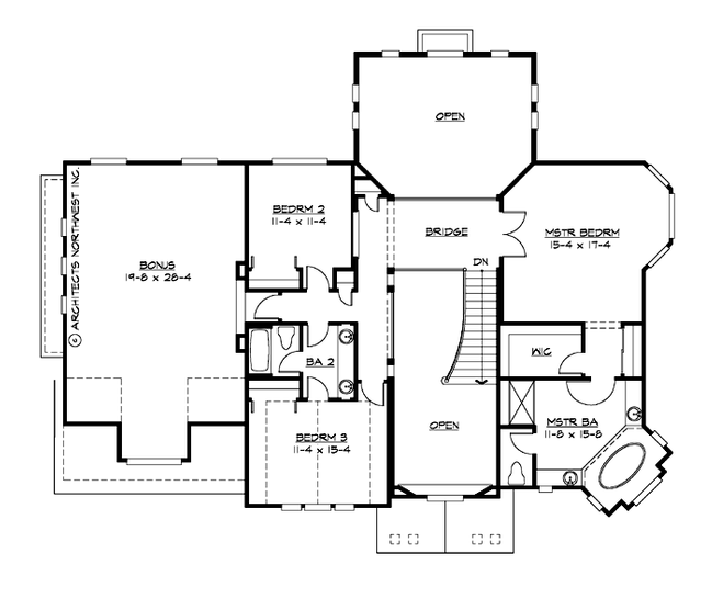 Upper Floor Plan
