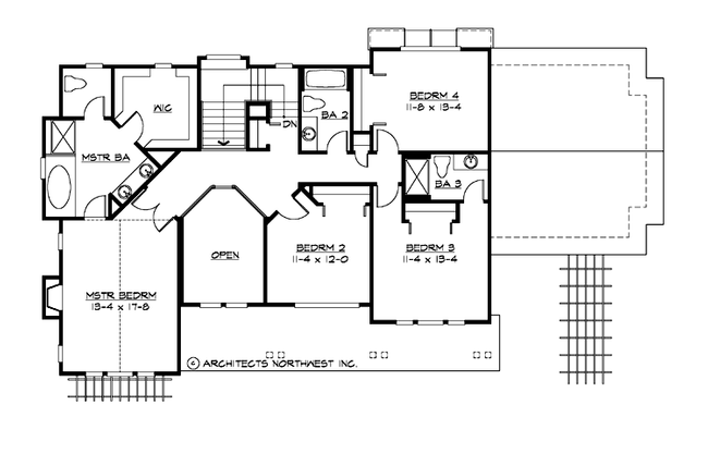 Upper Floor Plan