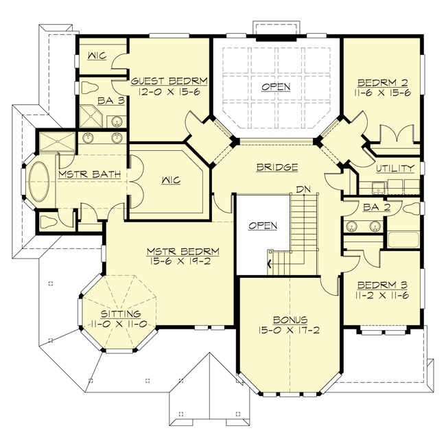 Upper Floor Plan