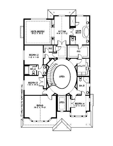 Upper Floor Plan