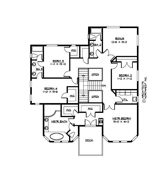 Upper Floor Plan