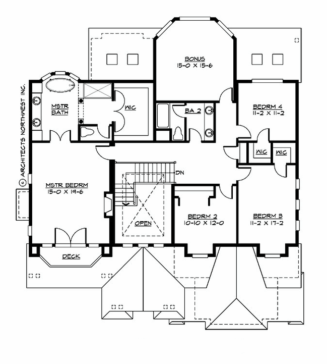 Upper Floor Plan