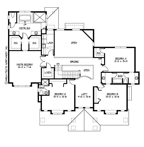 Upper Floor Plan