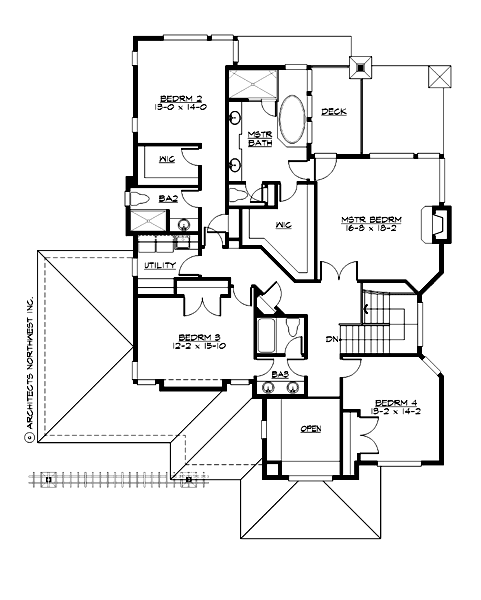 Upper Floor Plan