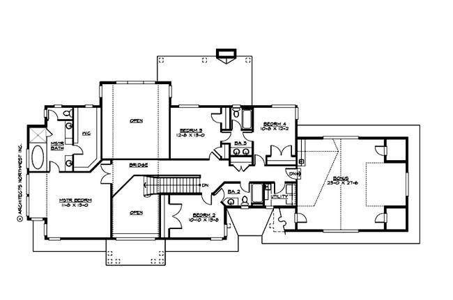 Upper Floor Plan