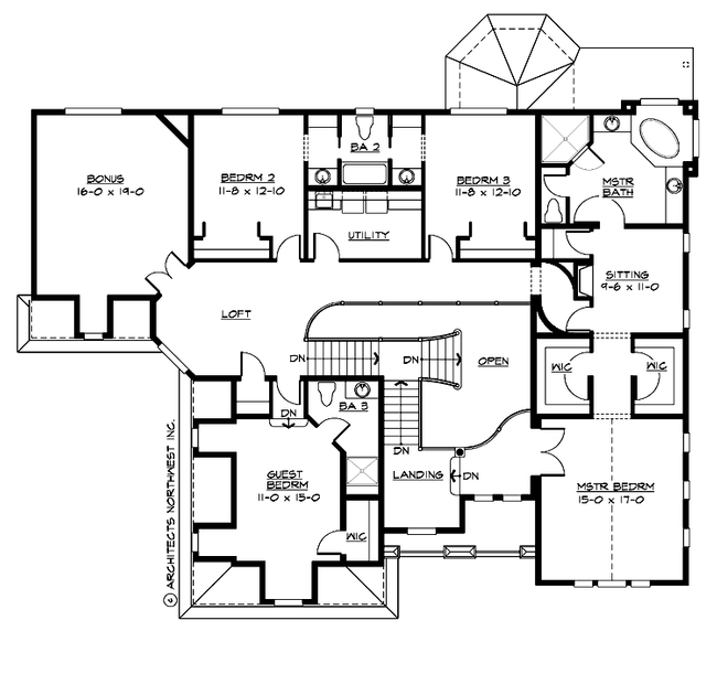 Upper Floor Plan