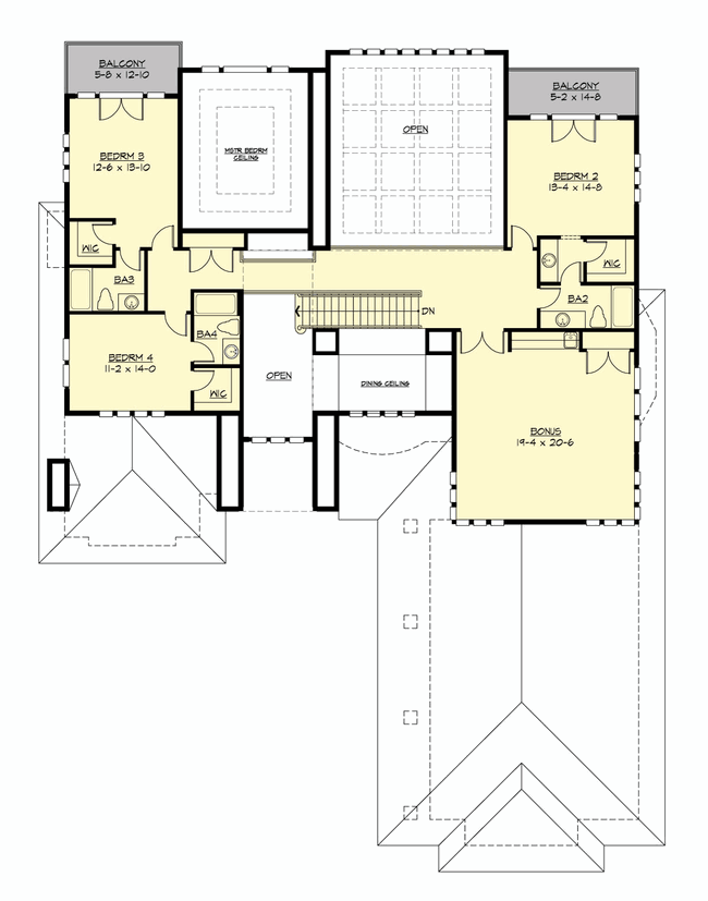 Upper Floor Plan