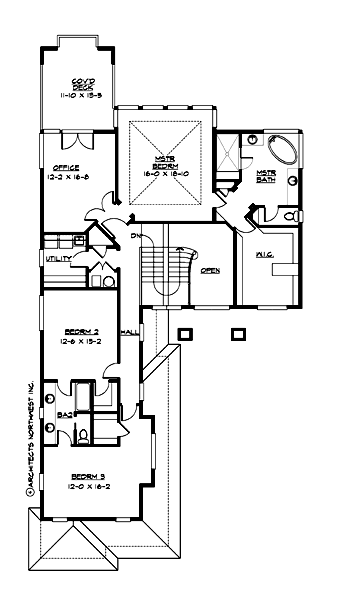 Upper Floor Plan