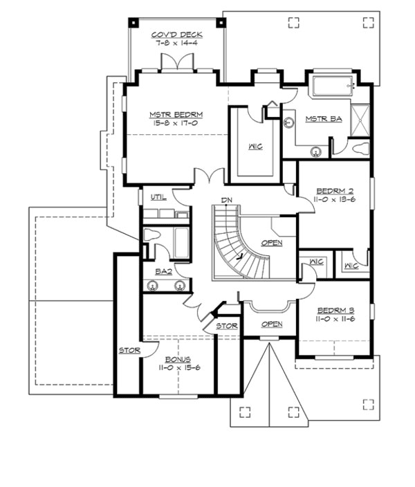 Upper Floor Plan