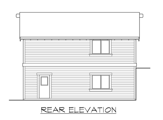 Rear Elevation