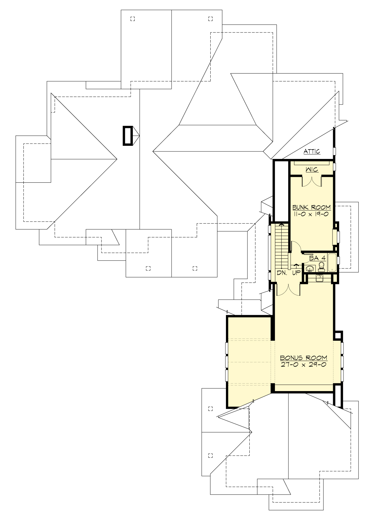 R4620A3S-0 Black Nugget Lodge Upper Floor
