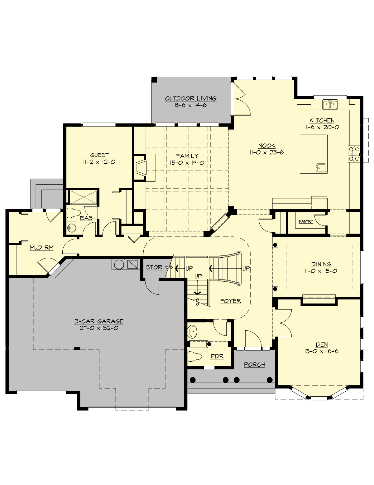 M4687A3F-0 Ravenna Manor Main Floor