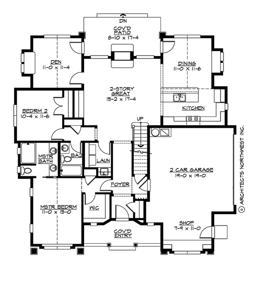 R1657A2S-0 Leawood Main Floor