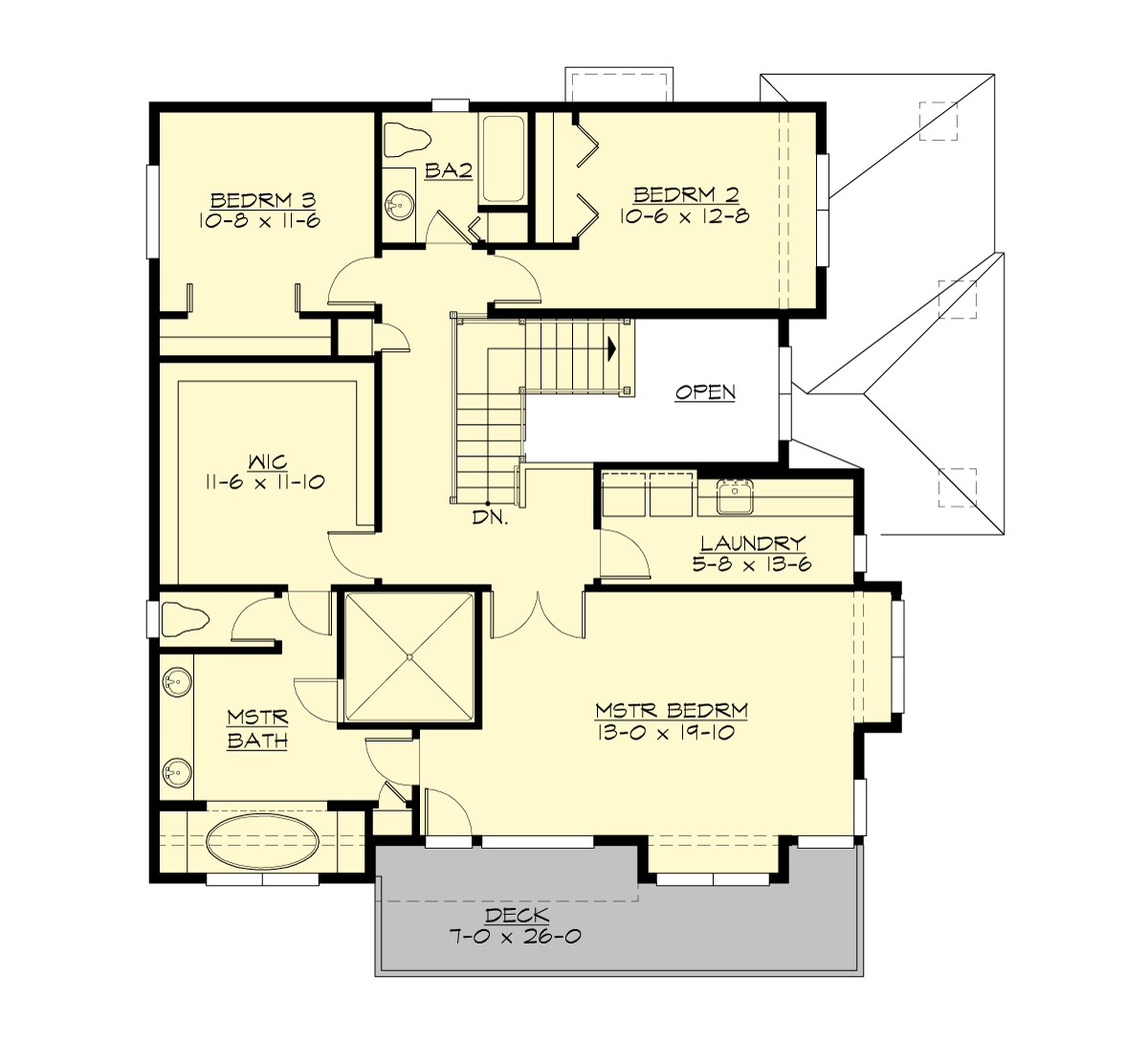 M3948A3FU-4DB Buckland Terrace Upper Floor