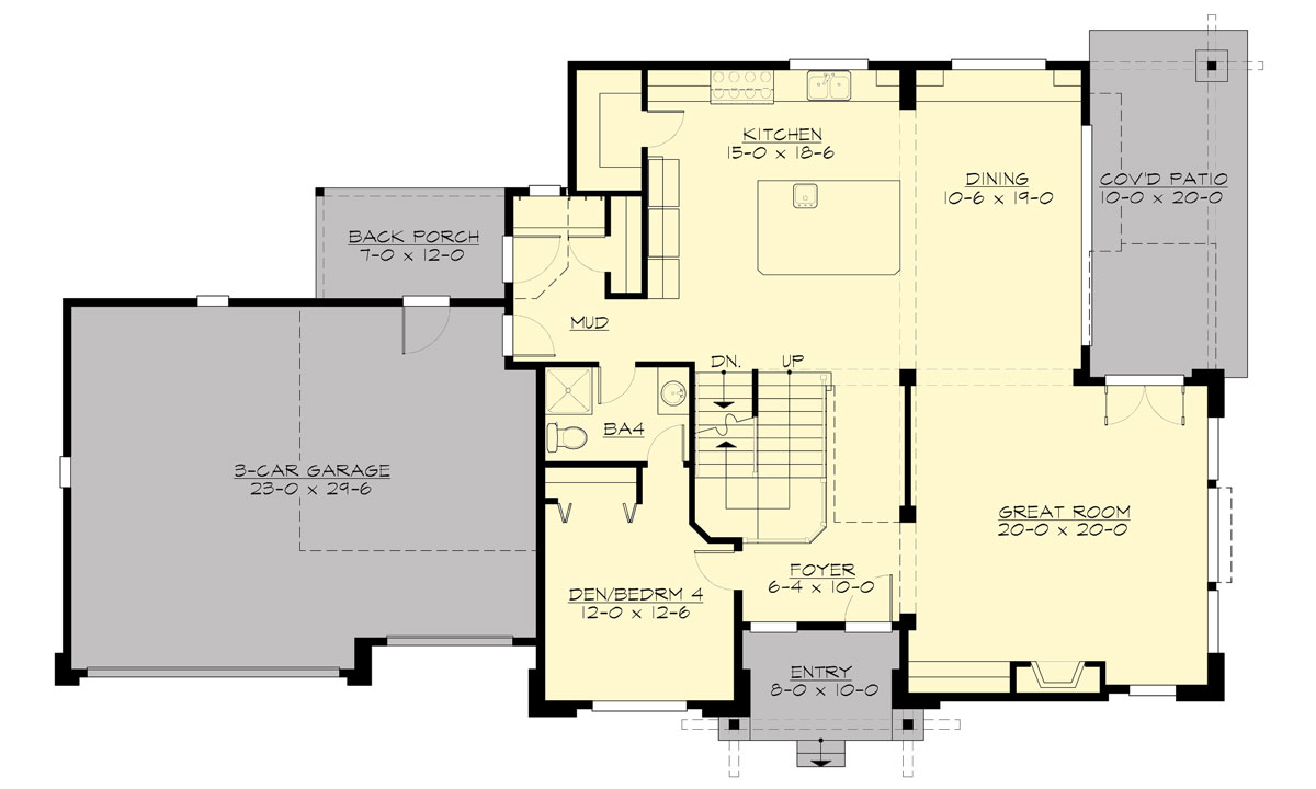 M4022A3F-0PB Inverness Lane Main Floor