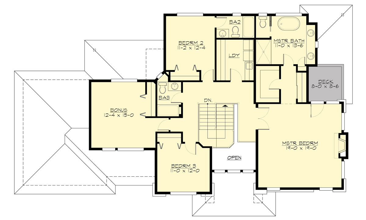 M4022A3F-0PB Inverness Lane Upper Floor