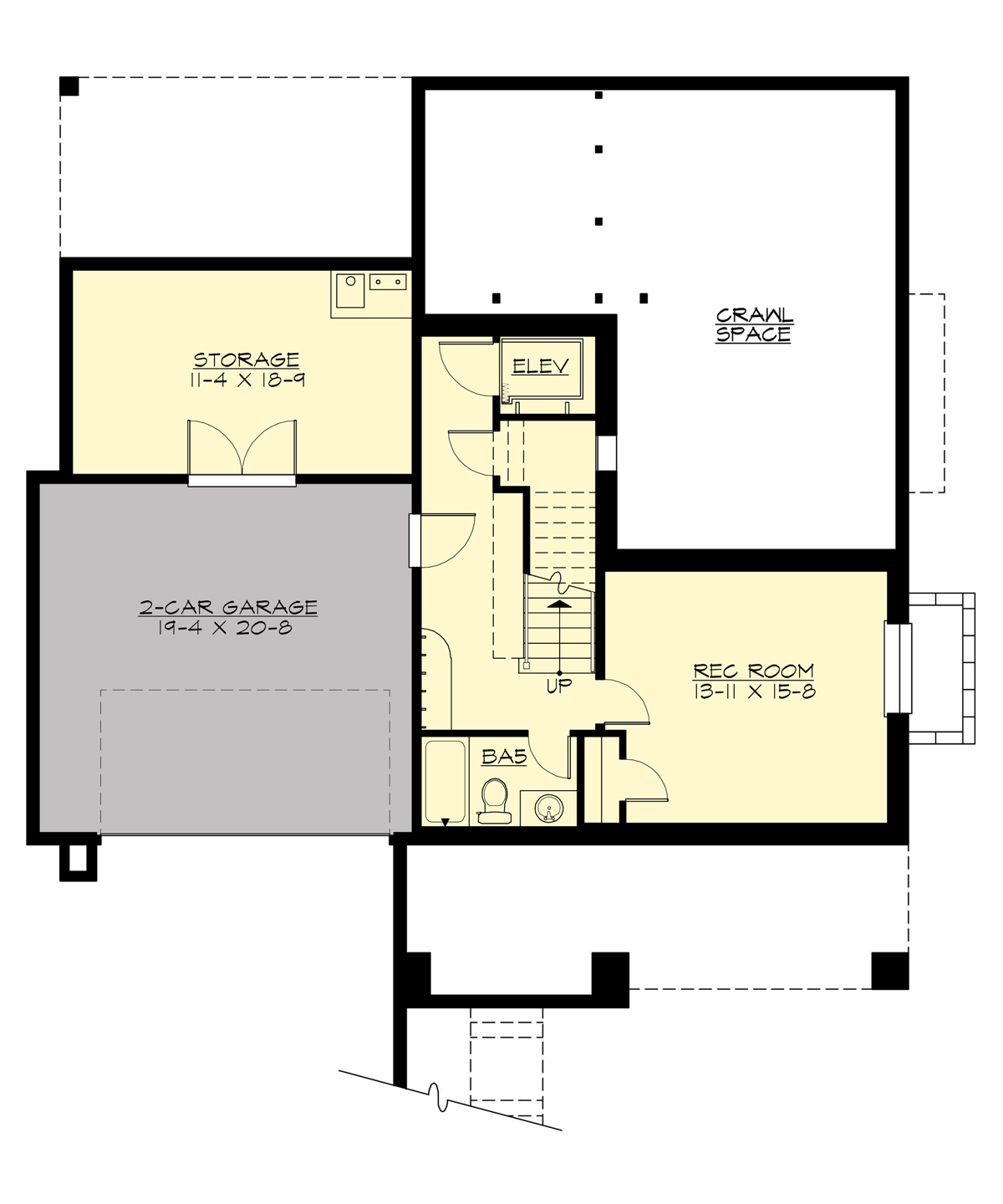 M4768B2F-0PBR Brentwater Lower Floor