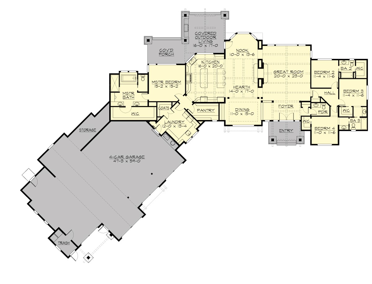R3270A4FA-0 Featherville Main Floor