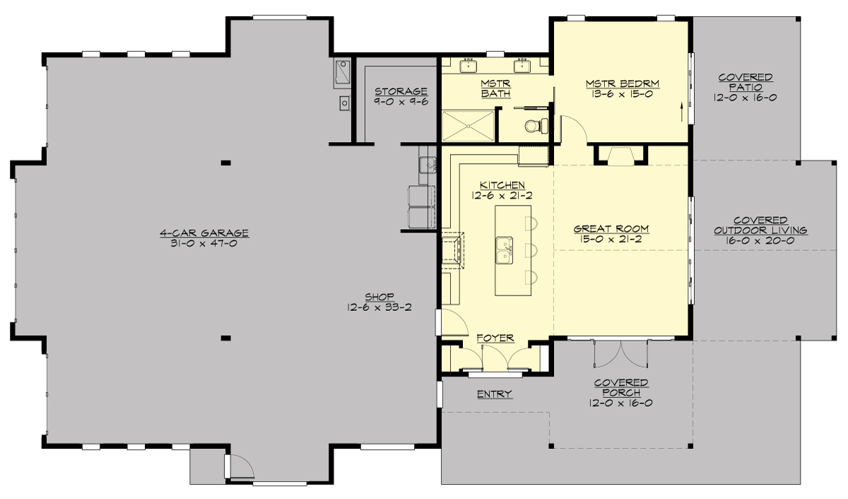 A1000A4S-0 Shedfield Main Floor