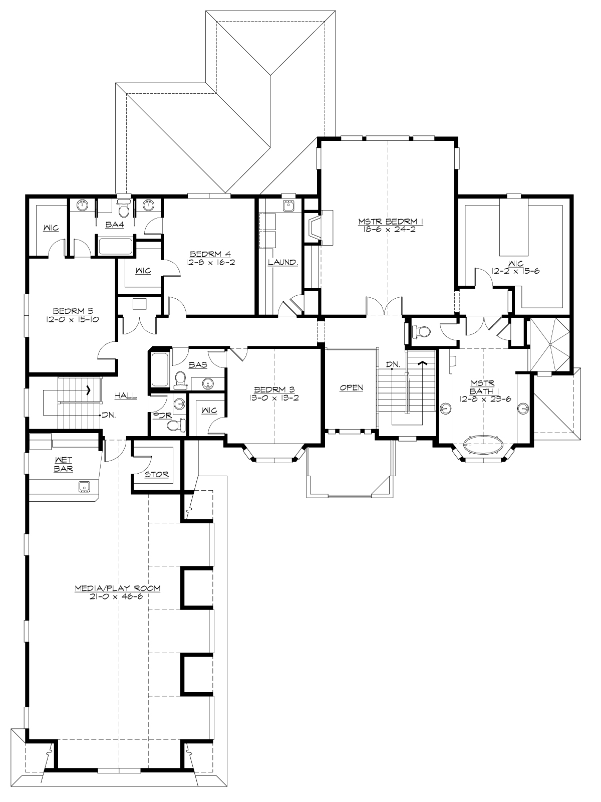 M6604B4S-1R Moorelands Upper Floor