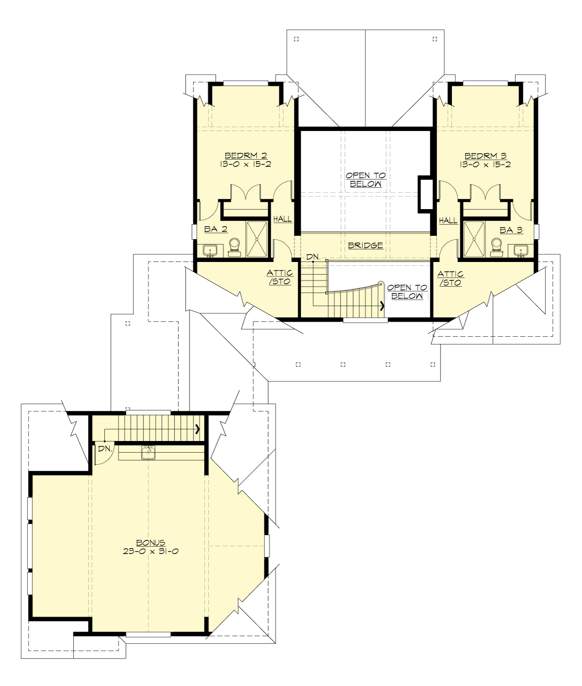 M3035A2S1F-0DB Dewberry Lane Upper Floor