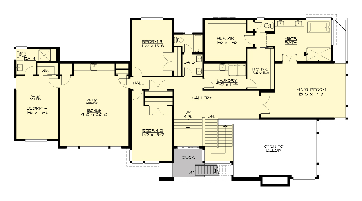 M4545A3F-0 Calabria Upper Floor
