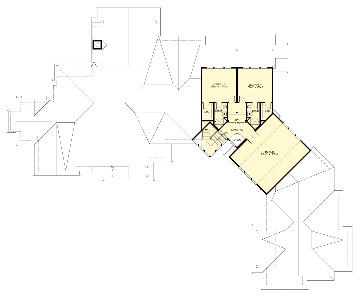 M5585A2FA2S-0 Chimney Creek Lodge Upper Floor