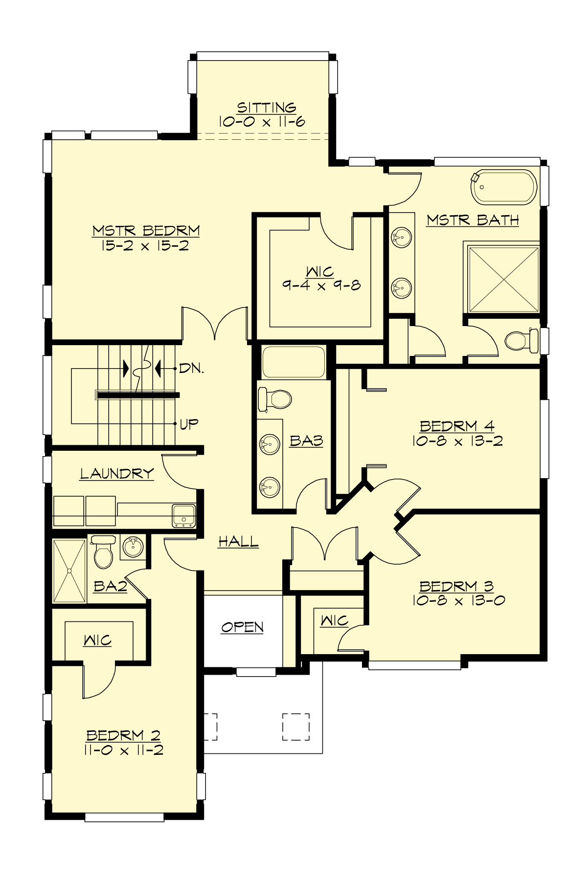 M4434A2F-0 Newbury Upper Floor