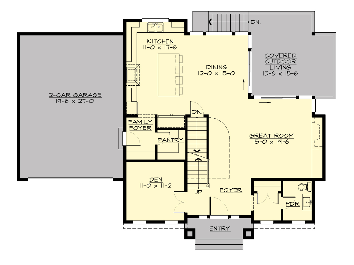 M2595C2F-0DB Cayden Cove Main Floor