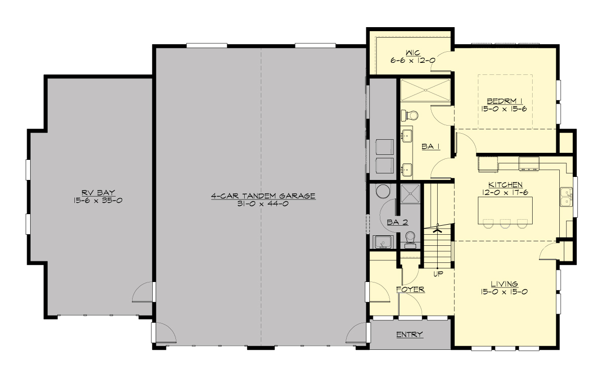 A1955A5FT-0 Treasure Barn Main Floor