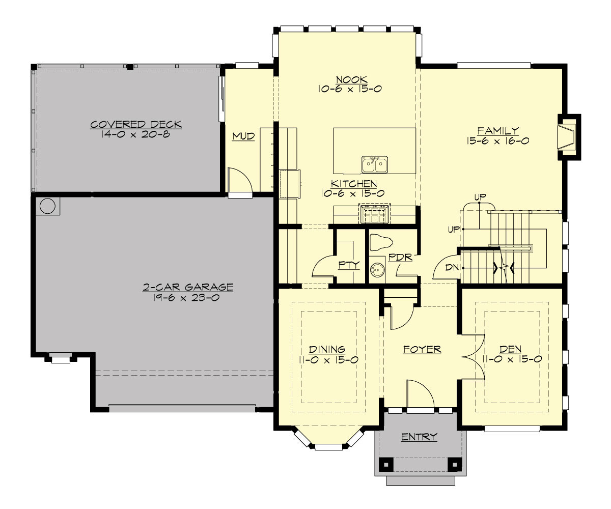 M3305A2F-7DB Kalispell Crest Main Floor