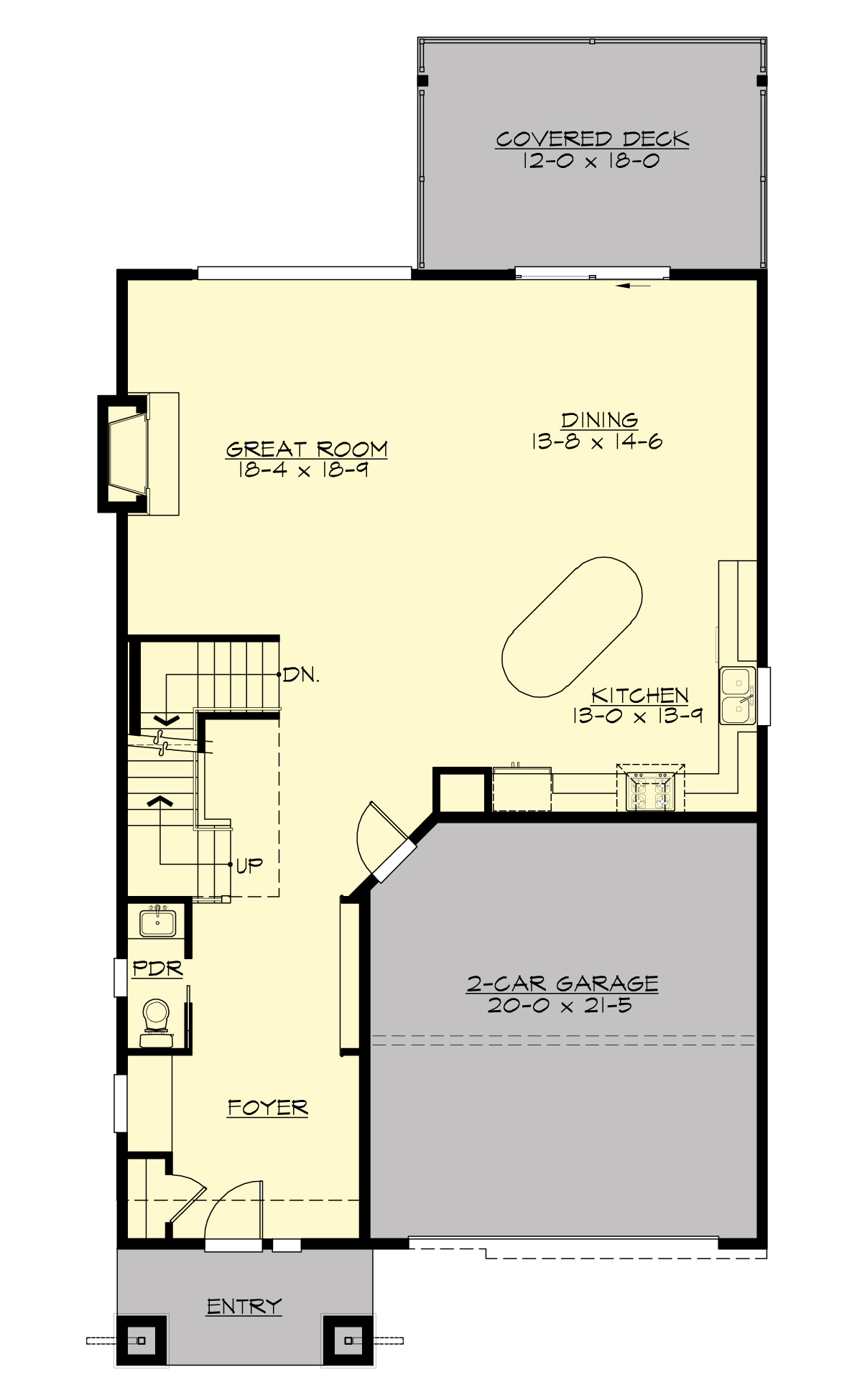 M2520D2F-0DBR Triano Main Floor