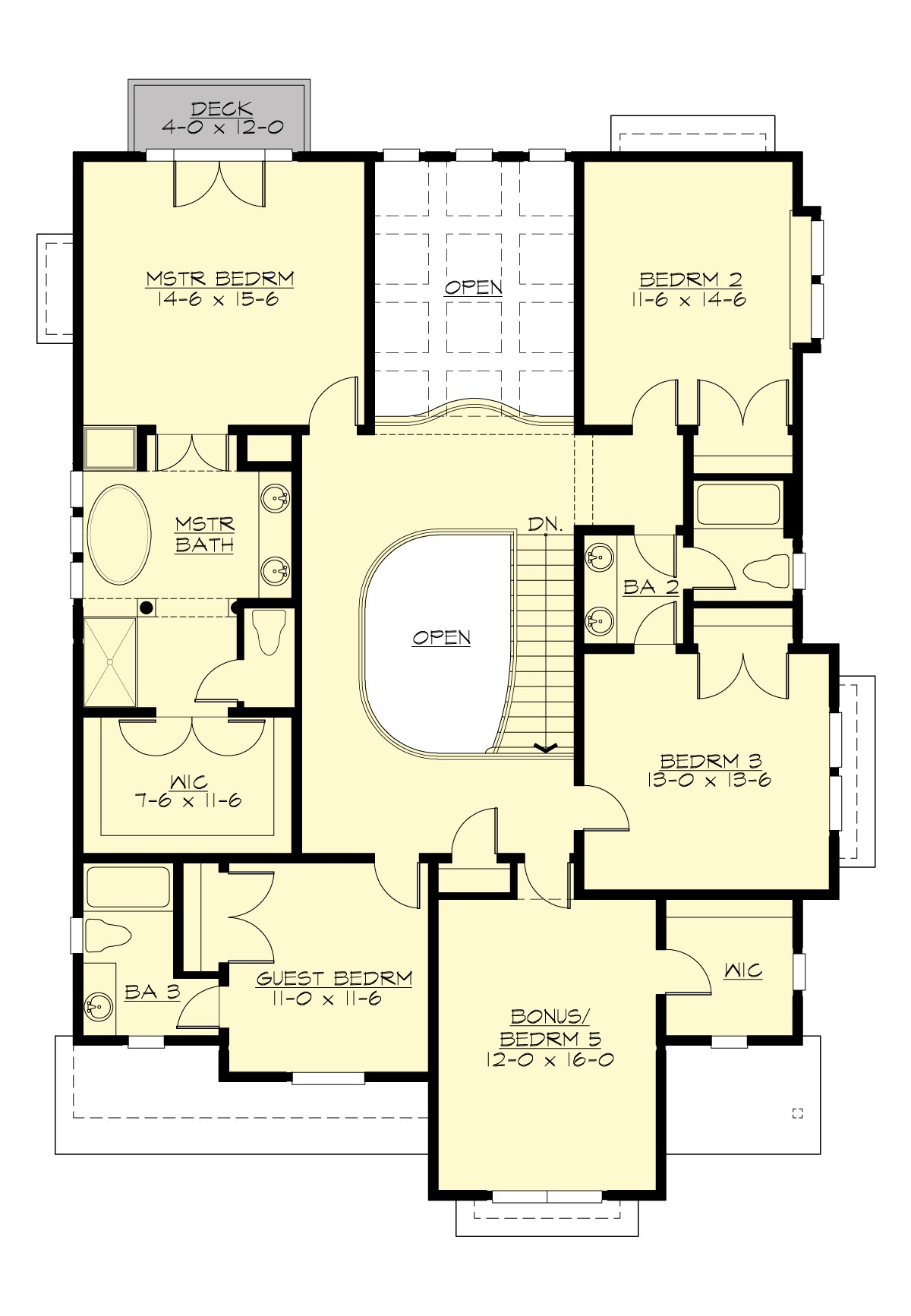 M3455D3FT-4 Rangely Ridge Upper Floor