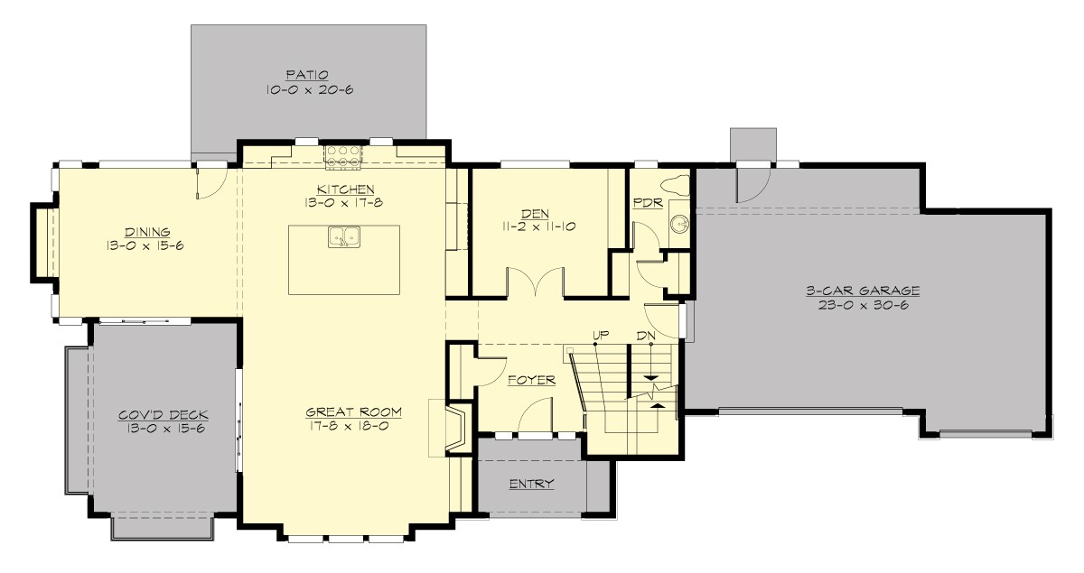 M3314A3F-0DB Serenade Main Floor