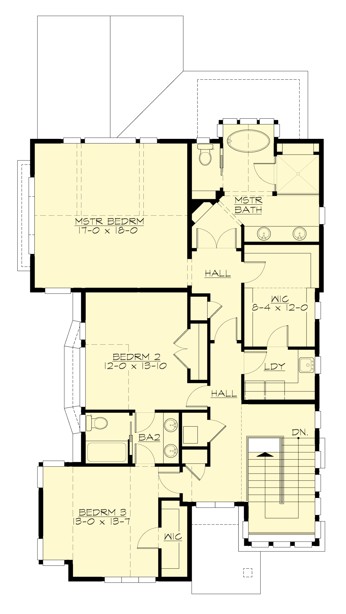 M4077A3SU-0DB Tidewater Upper Floor