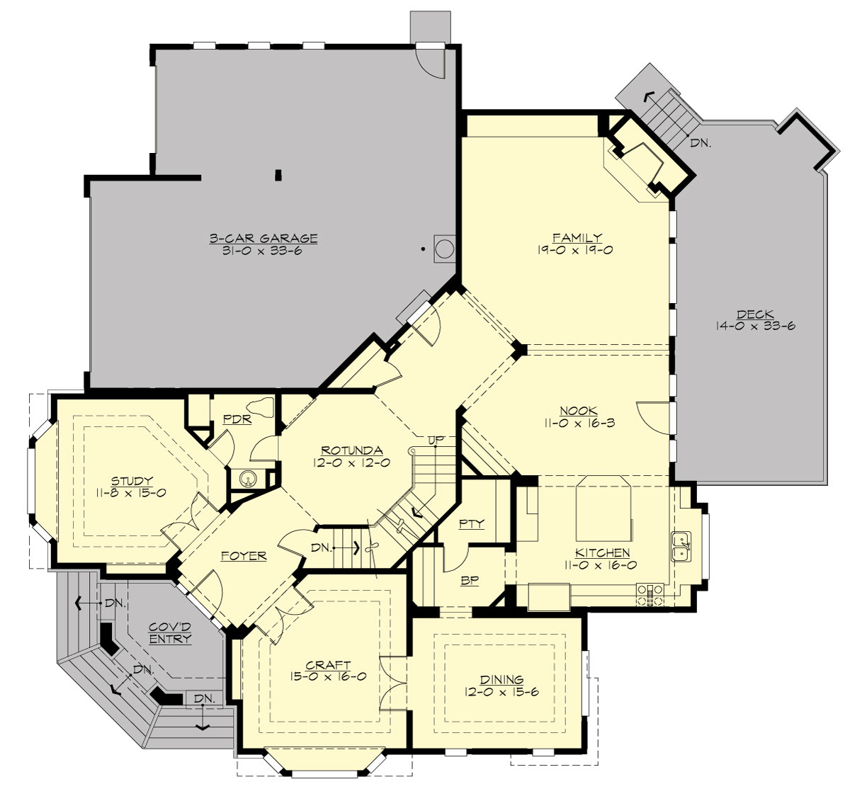 M4400A3S-1DBR Castle Rock Crest Main Floor