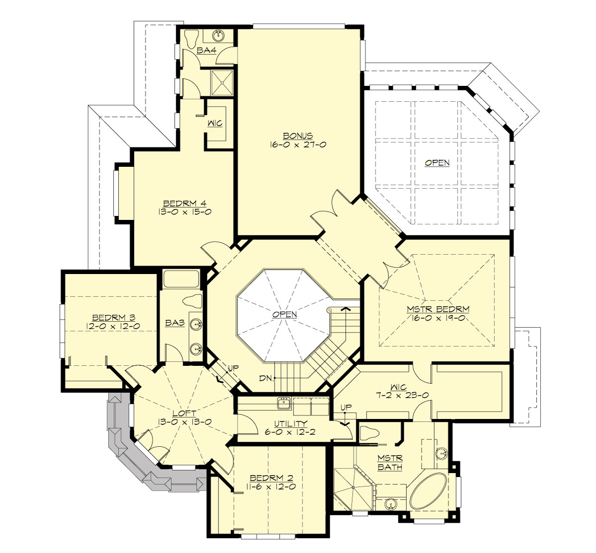 M4400A3S-1DBR Castle Rock Crest Upper Floor