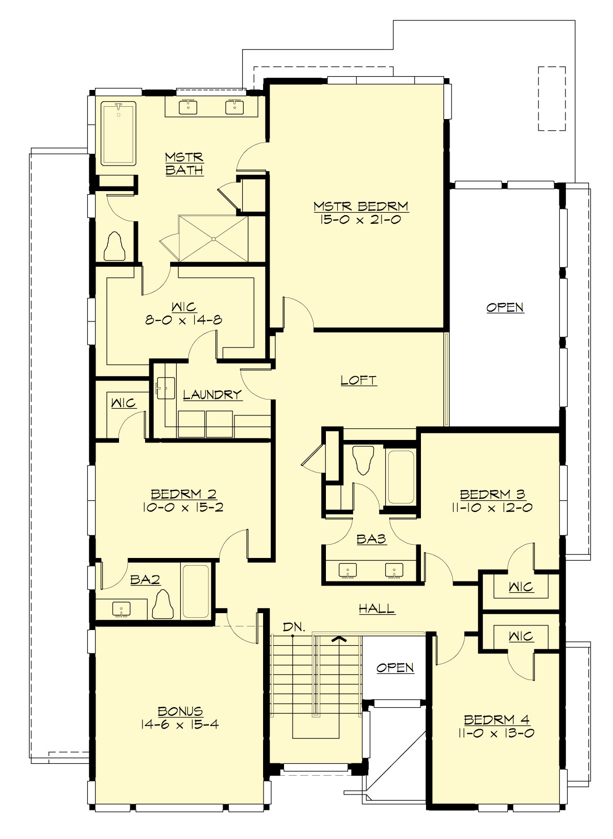 M4021A3FT-0 Woodbridge Upper Floor