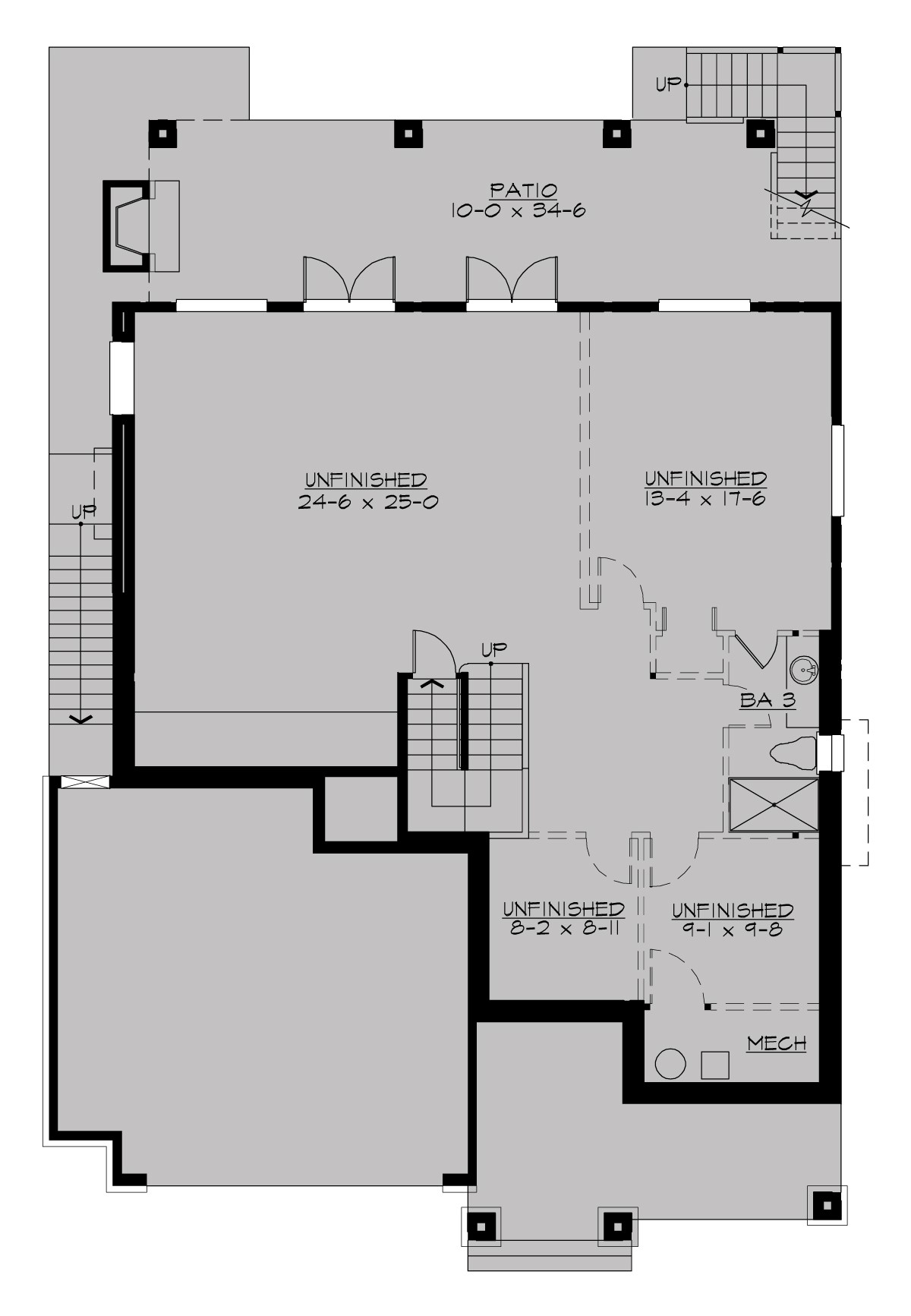M2823A2F-3DB Woodland Ridge Lower Floor