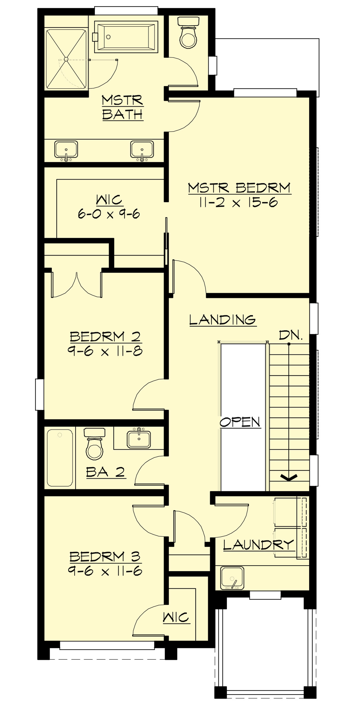 M1735E1F-0 Woden Upper Floor
